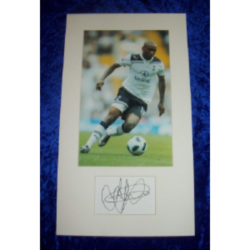 Jermaine Defoe Cut Sig With Spurs 8x12 Photo!